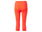 Leggings capri femme couleur orange
