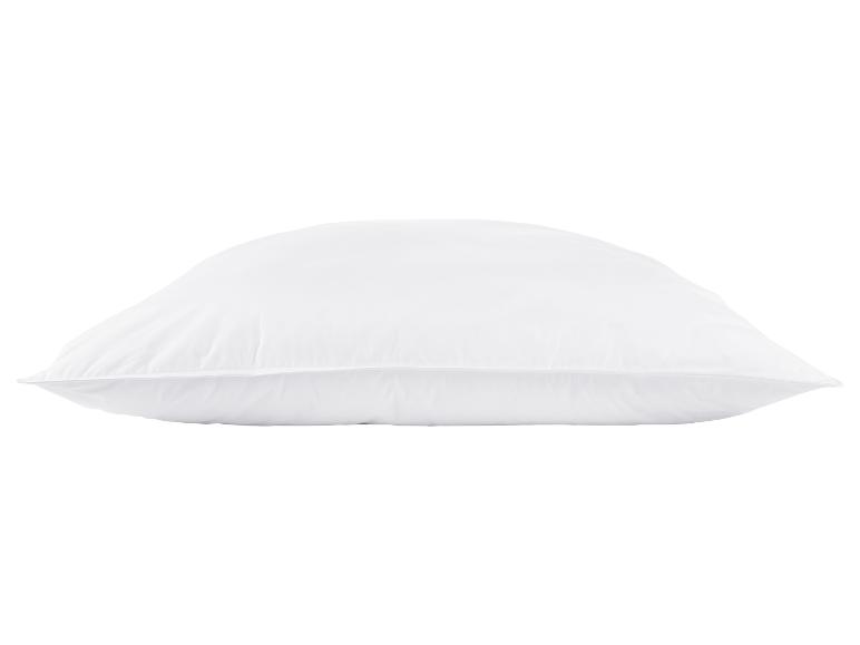 Oreiller blanc, literie confortable.