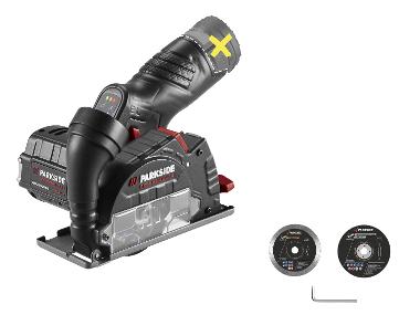 PARKSIDE PERFORMANCE® Meuleuse d'angle sans fil 12 V, PPWSA 12 B1, sans batterie ni chargeur