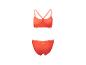 Bikini corail Crivit : haut et bas.