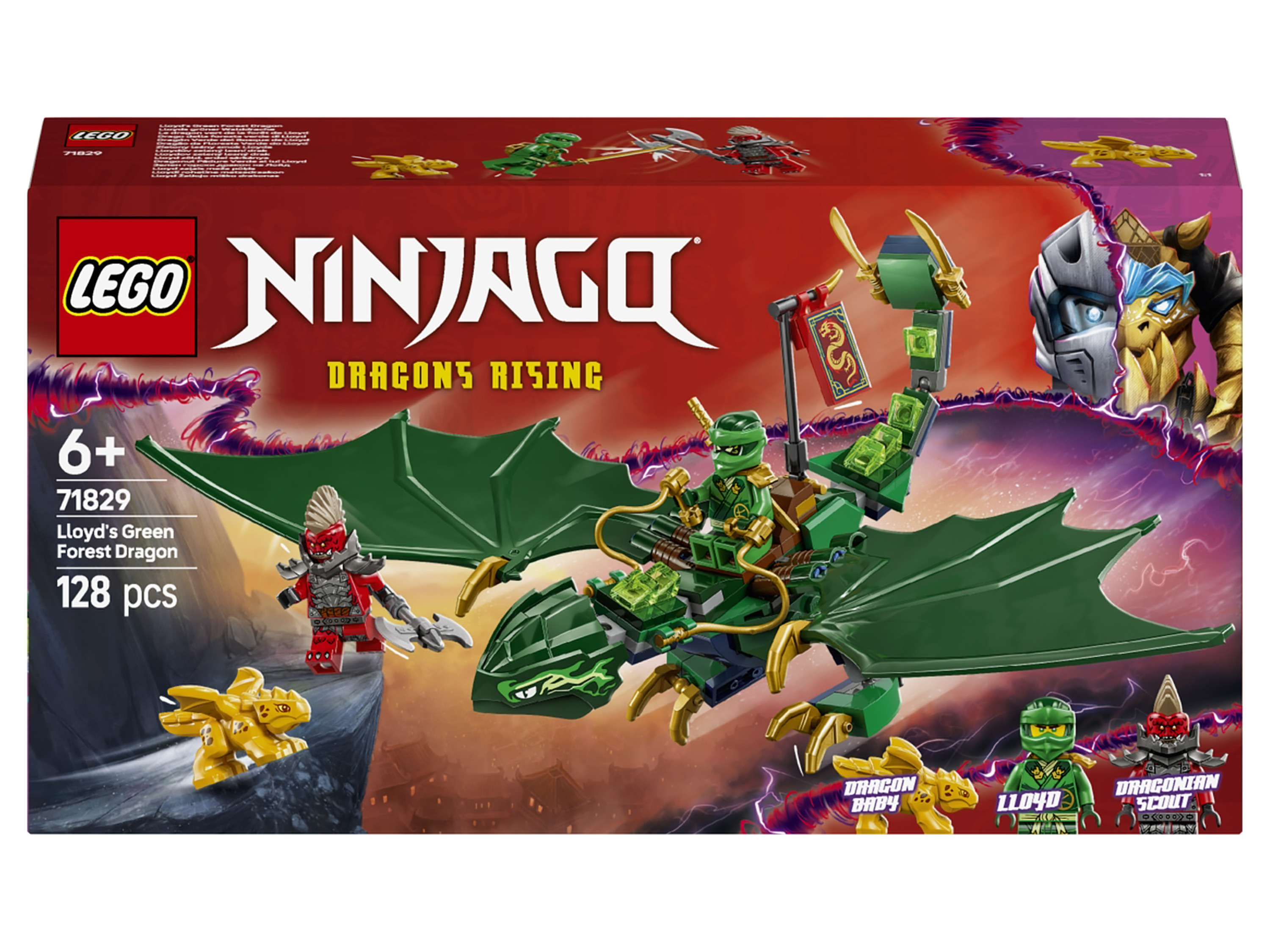 71829 LEGO® NINJAGO Dragon de la forêt de Lloyds