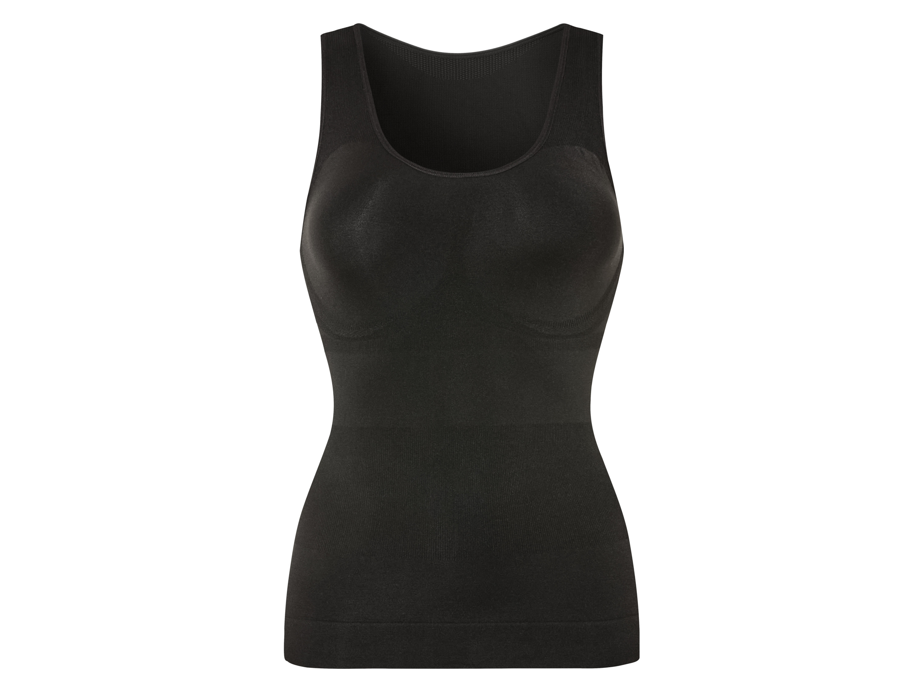 esmara® Top gainant femme (M(38/40), noir)