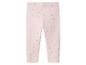 Legging rose pour enfant à pois