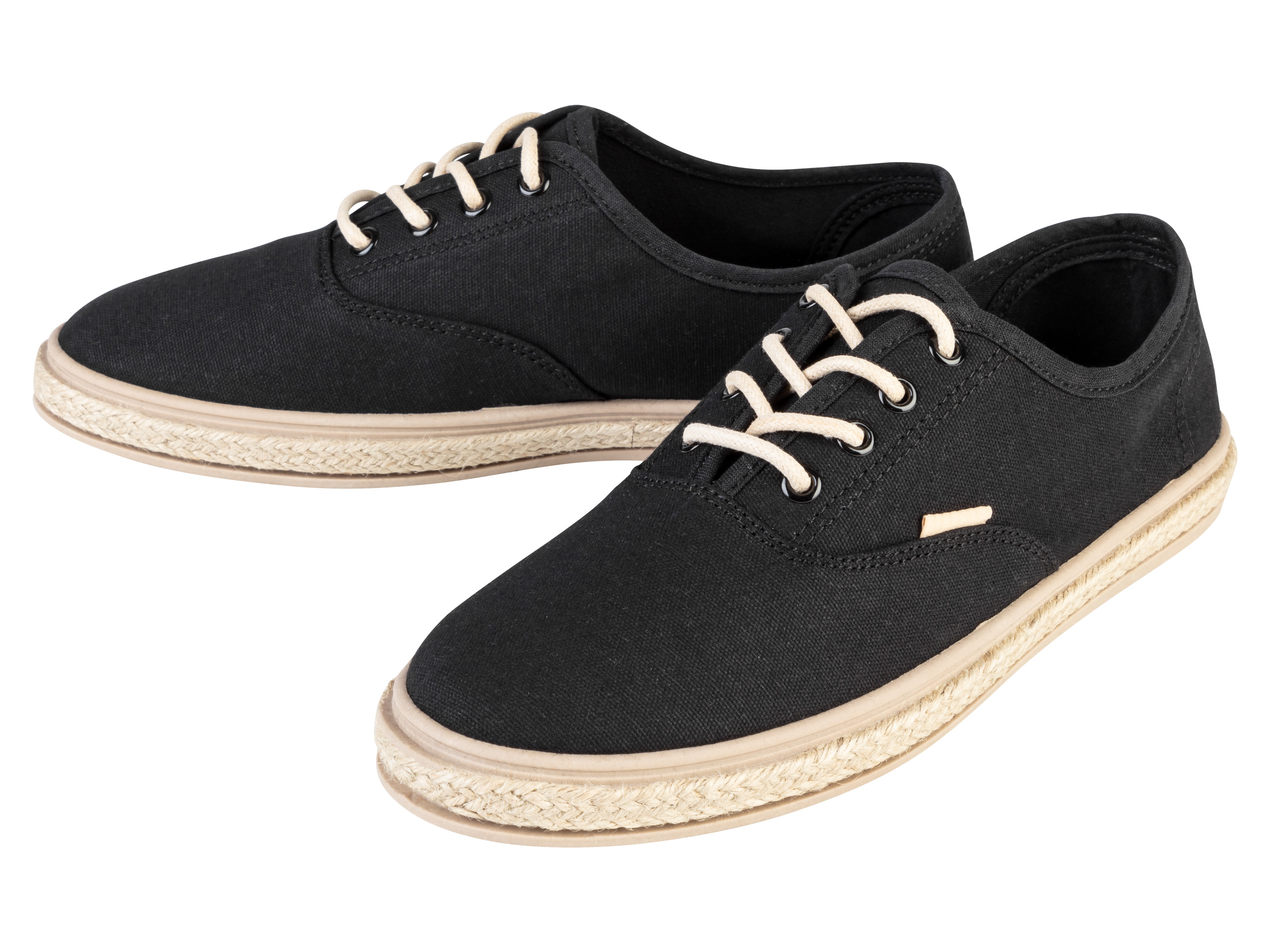 esmara® Chaussures en toile femme (noir, 42)