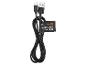 Un câble USB noir avec connecteur USB-C d'Ultimate Speed