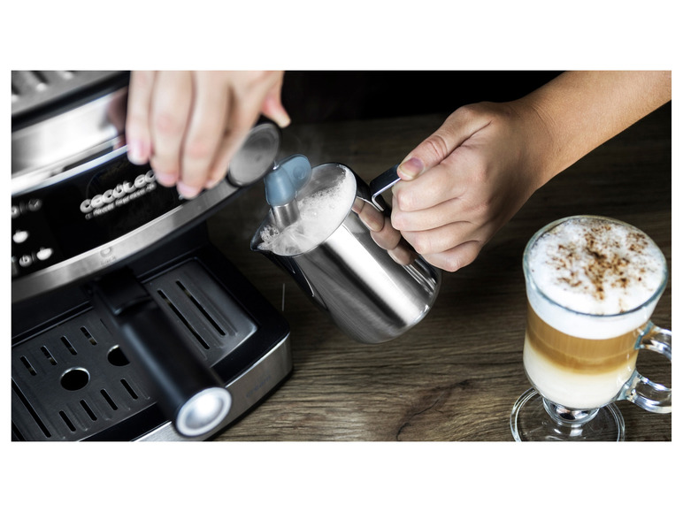Aller en mode plein écran : Cecotec cafetière espresso double porte-filtre, 850 W - Image 6