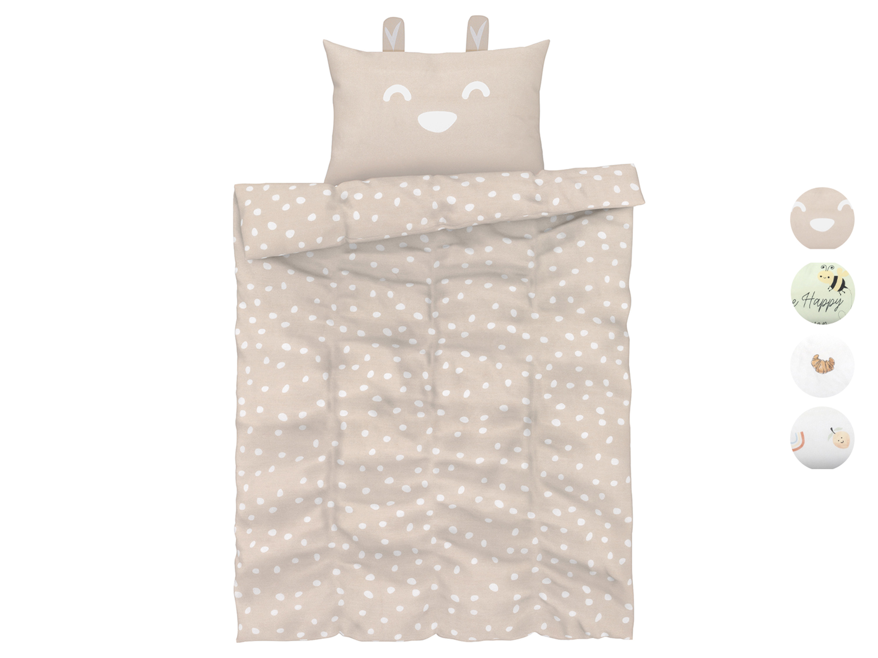 LIVARNO home Parure de lit bébé, 60 x 120 cm