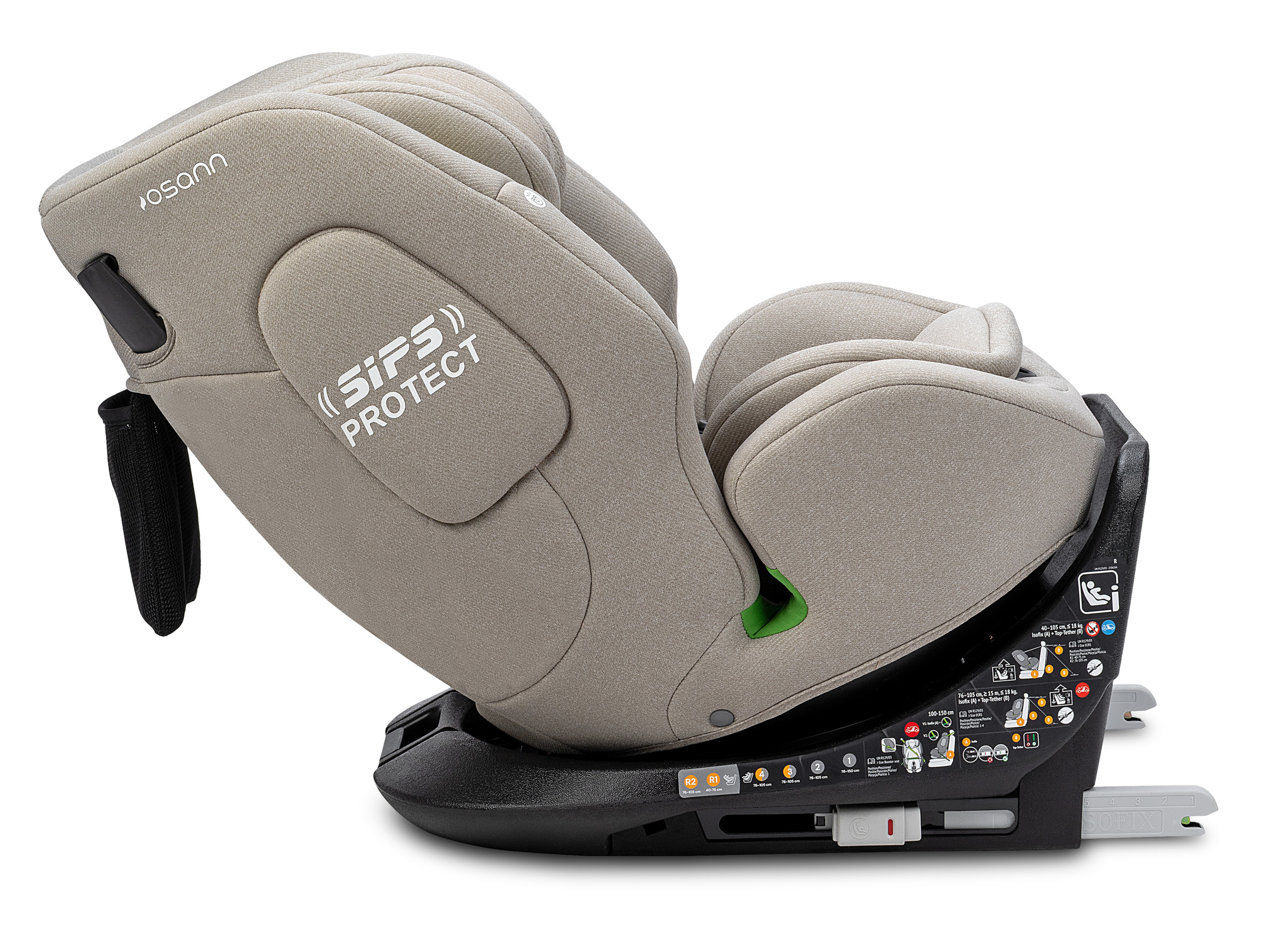 Osann Siège Auto Bébéenfant One360 Rotatif Isofix 40 150 Cm 0 À Groupe 123 - vue 7
