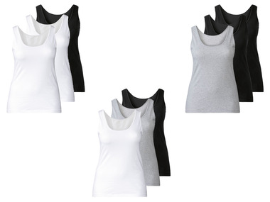 esmara® Lot de 3 débardeurs femme