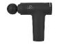 Pistolet de massage noir avec tête ronde