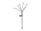 Lumière solaire de jardin avec 8 ampoules LED en forme de bouquet, avec piquet de terre.