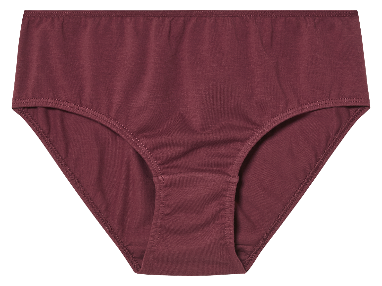 Culotte bordeaux en coton.