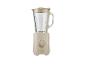 Mixeur SilverCrest beige avec pichet en verre et bouton rotatif
