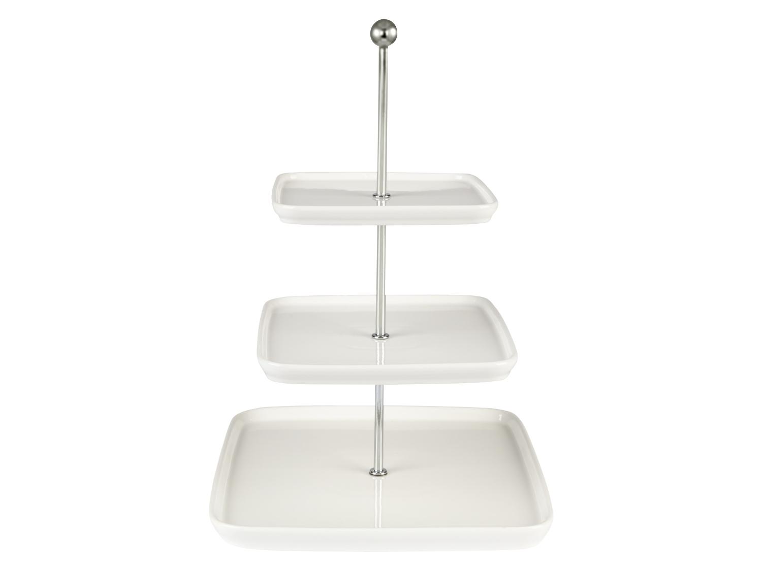 Présentoir à étages en céramique – style décoratif - Arts de la table