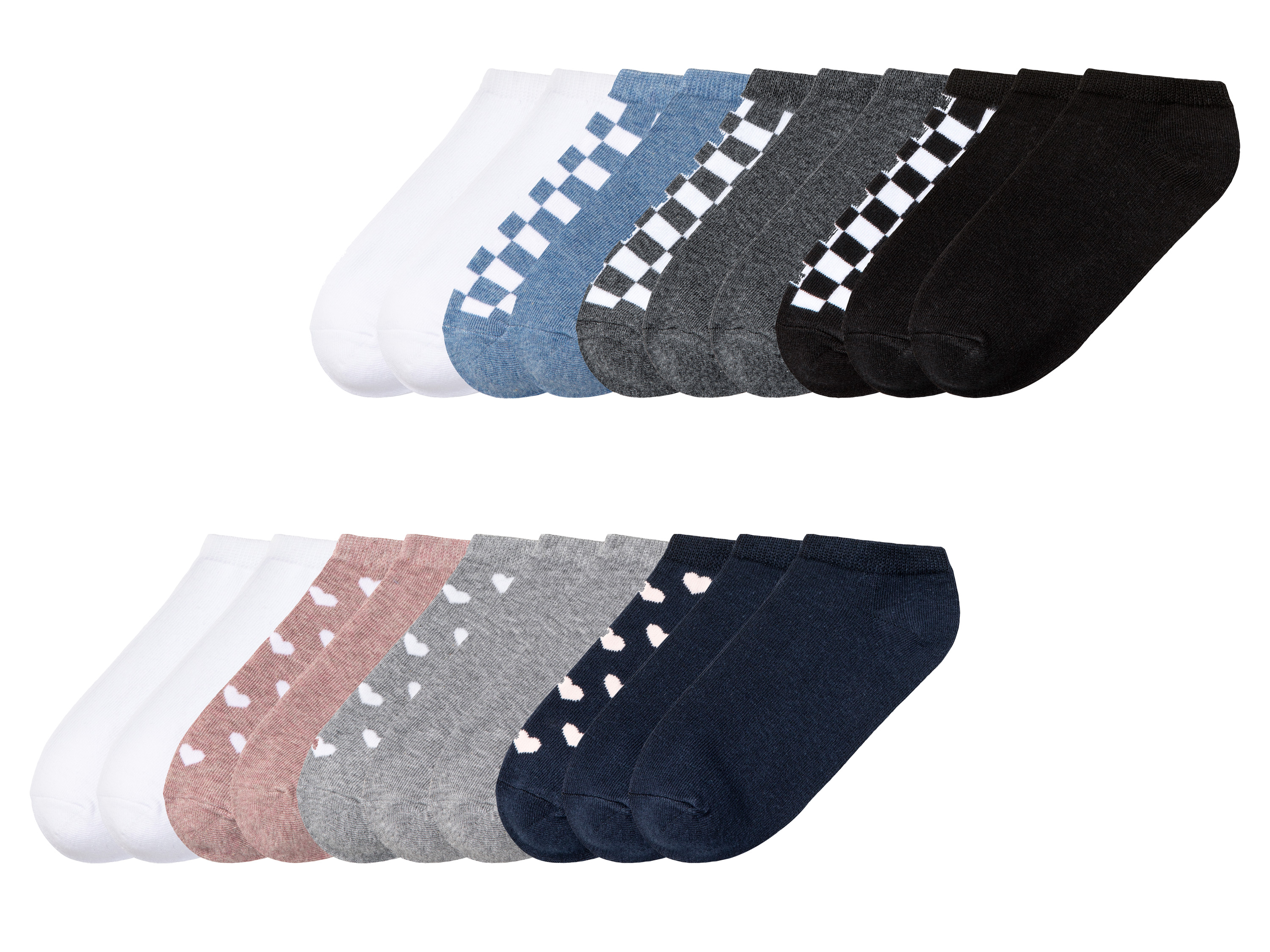 pepperts!® Lot de 10 paires de chaussettes enfant