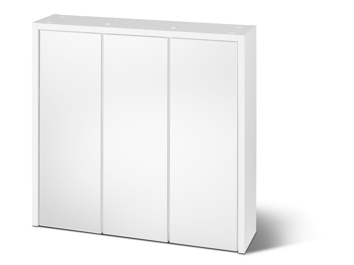 Armoire Toilette Miroir Schildmeyer Armoire De Toilette Schildmeyer Nora Avec Miroir - Chêne Rustique - 80,5x16x72,3 Cm - 6 Étages Verre Miroir Avec éclairage Led