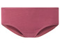 Un slip en coton rose.