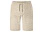 Short beige avec cordon de serrage.