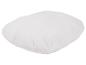 Coussin blanc carré uni