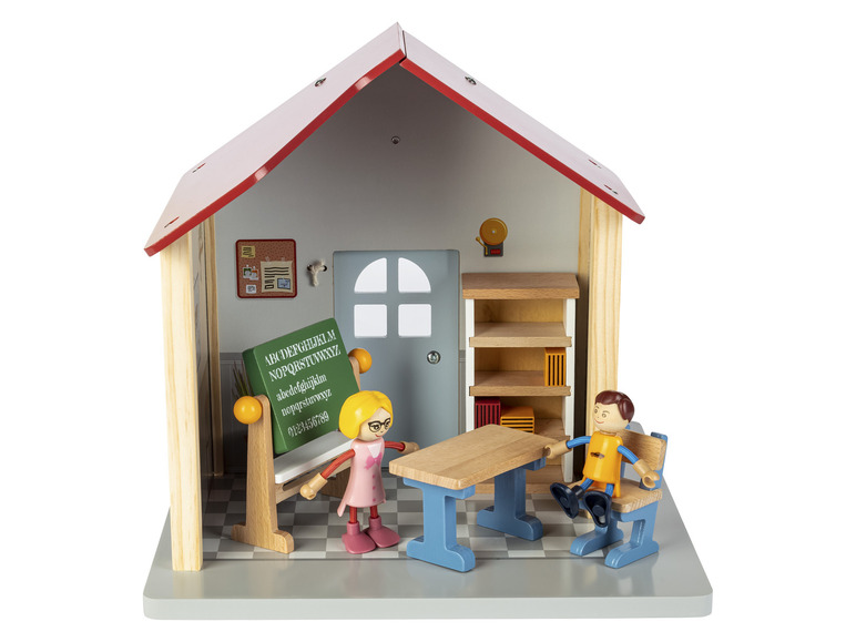 Aller en mode plein écran : Playtive Set de jeu maison de poupées en bois - Image 12