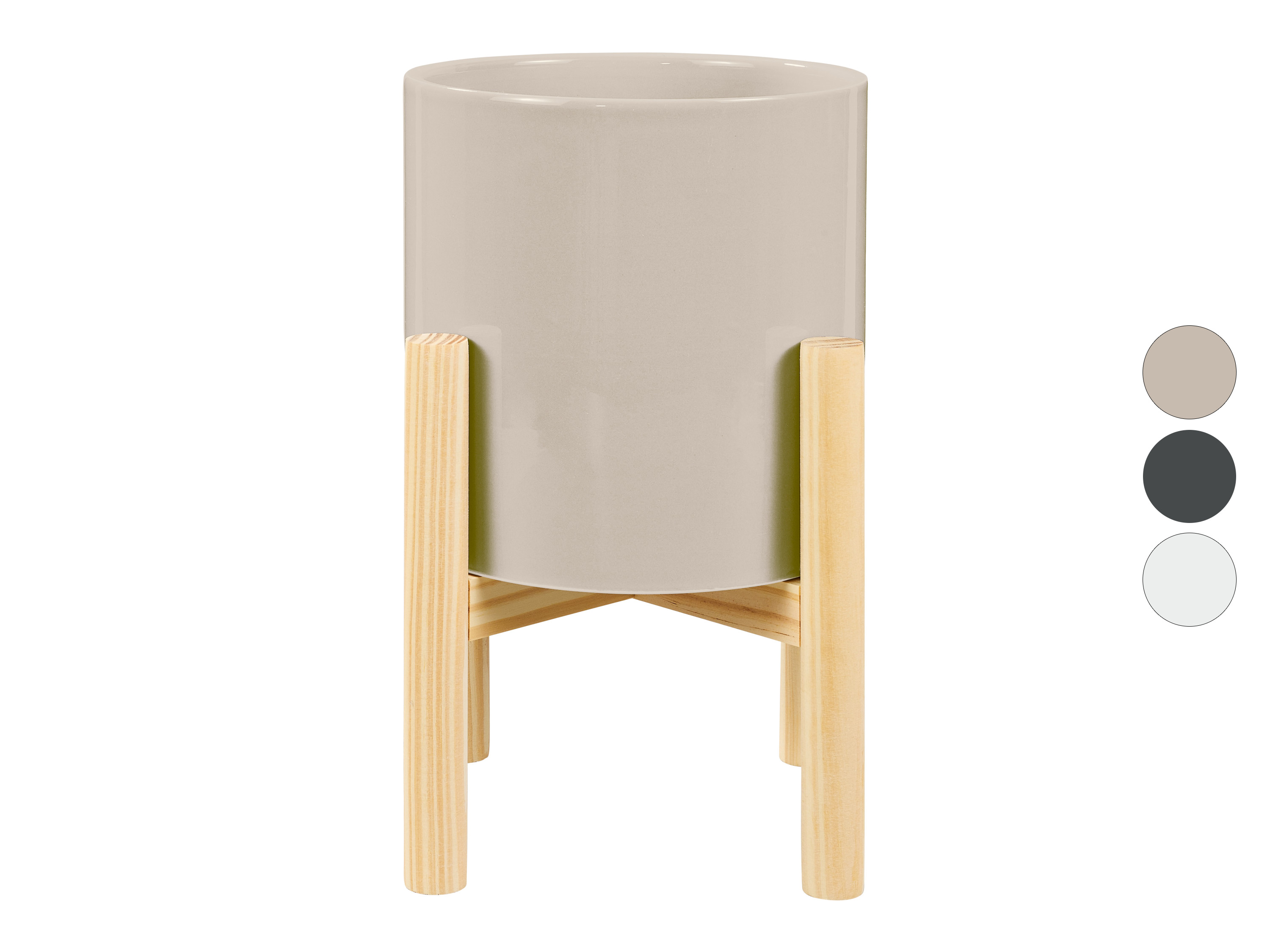 LIVARNO home Cache-pot avec support