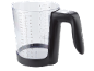 Pichet doseur avec balance intégrée, affichant ml/fl'oz et tasses