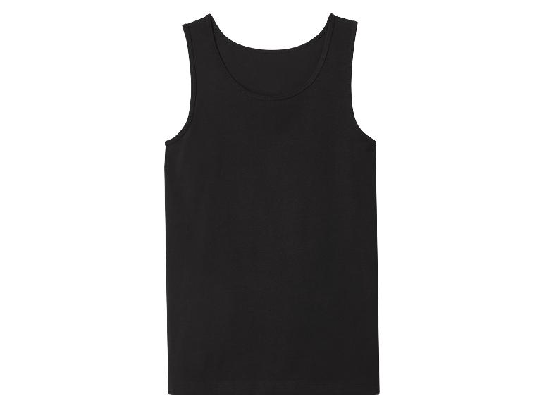 Débardeur noir basique pour homme