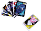 Cartes de jeu de société sur le thème des robots, avec des personnages et des symboles.
