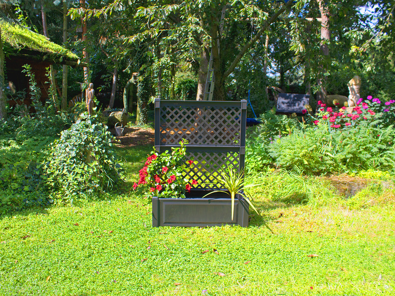 Aller en mode plein écran : KHW Bac à fleurs avec trellis, 110 L - Image 19