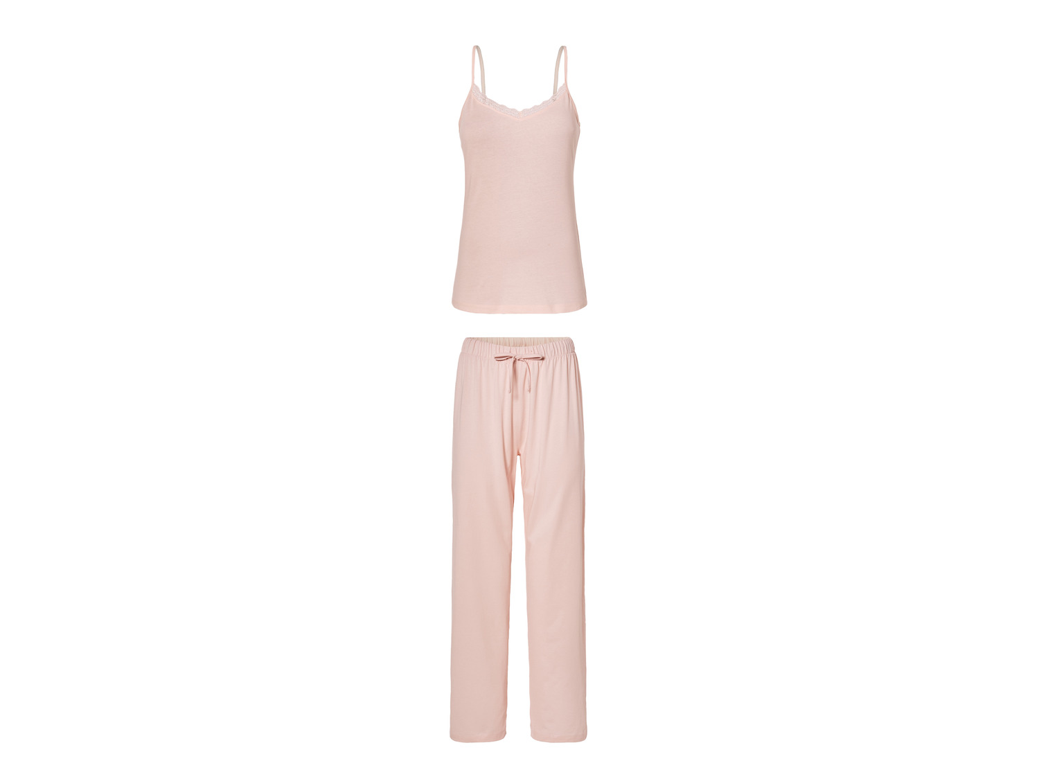 Pyjama Femme 2 Pièces Taille M - Couleur Gris Bleu, Occasion Très Bon état, Ensemble Générique