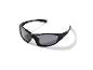 Lunettes de soleil de sport noires avec verres foncés