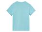 T-shirt turquoise pour enfant.
