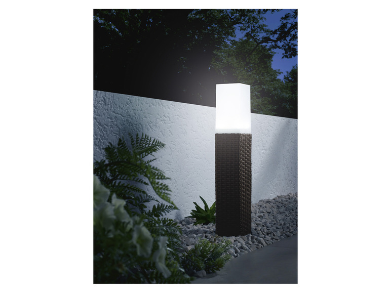 Aller en mode plein écran : LIVARNO home Balise solaire à LED, aspect rotin - Image 11