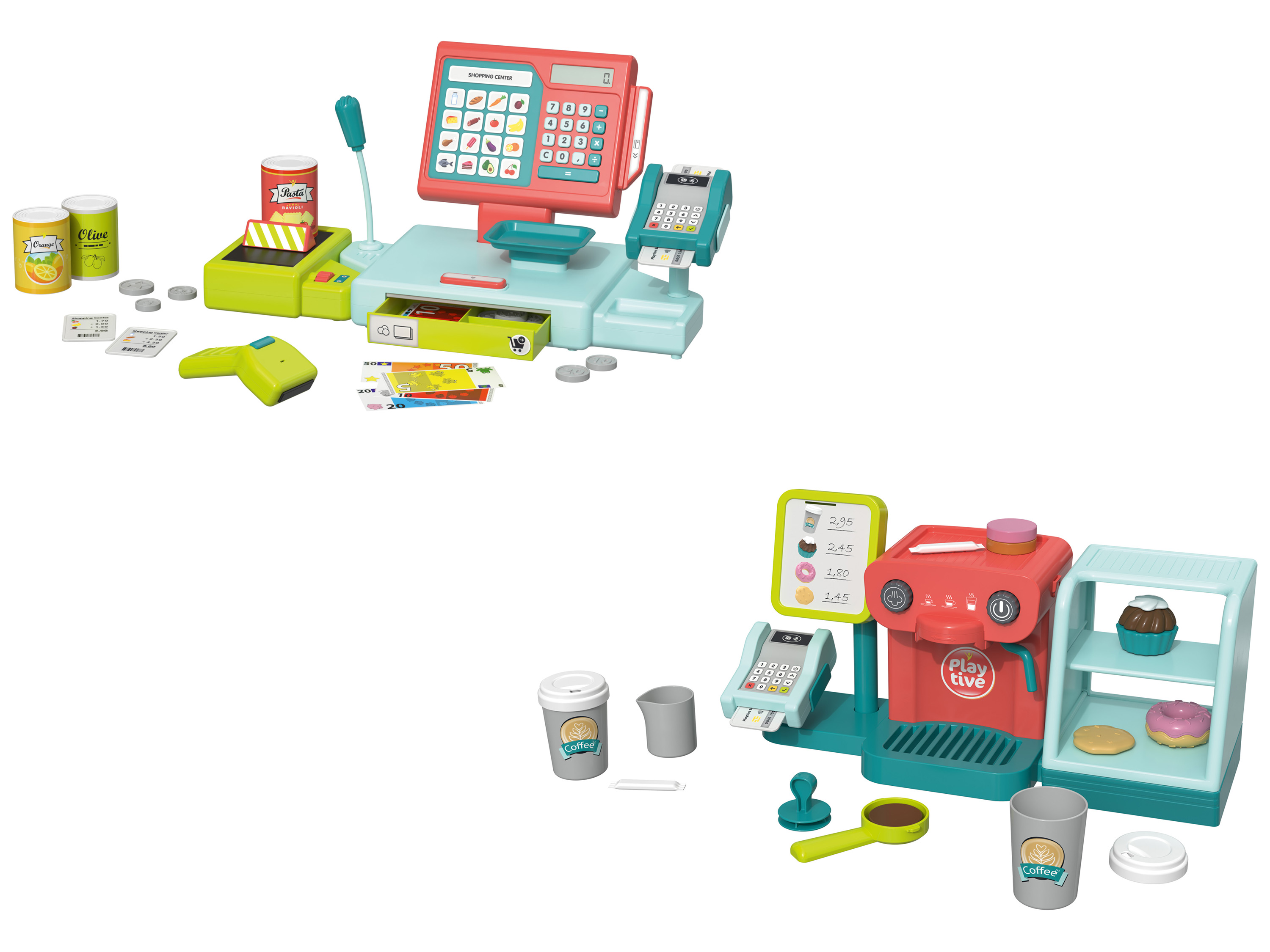 Playtive Caisse enregistreuse ou café