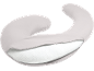 Coussin de maternité ergonomique avec housse amovible zippée