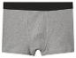 Caleçon gris pour homme avec ceinture noire