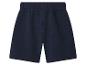 Shorts en jersey bleu foncé avec taille élastique.