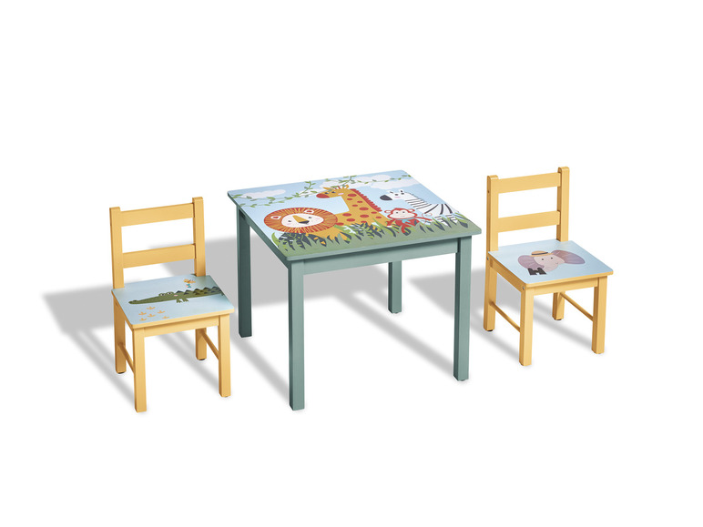 Aller en mode plein écran : LIVARNO home Ensemble table et chaises enfant safari - Image 6