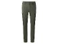 Pantalon cargo vert foncé.