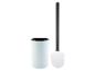 Brosse et support WC design, coloris pastel.