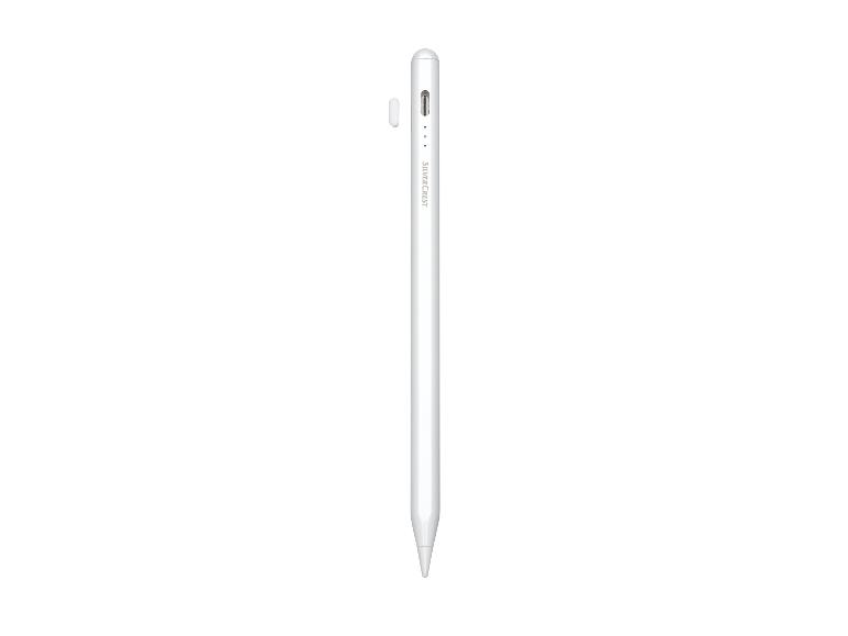 Un stylet SilverCrest blanc avec une pointe supplémentaire.