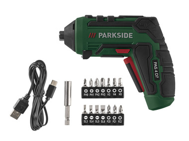 PARKSIDE® Visseuse sans fil PAS 4 D7, 4 V