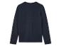 Un t-shirt à manches longues bleu marine pour homme.