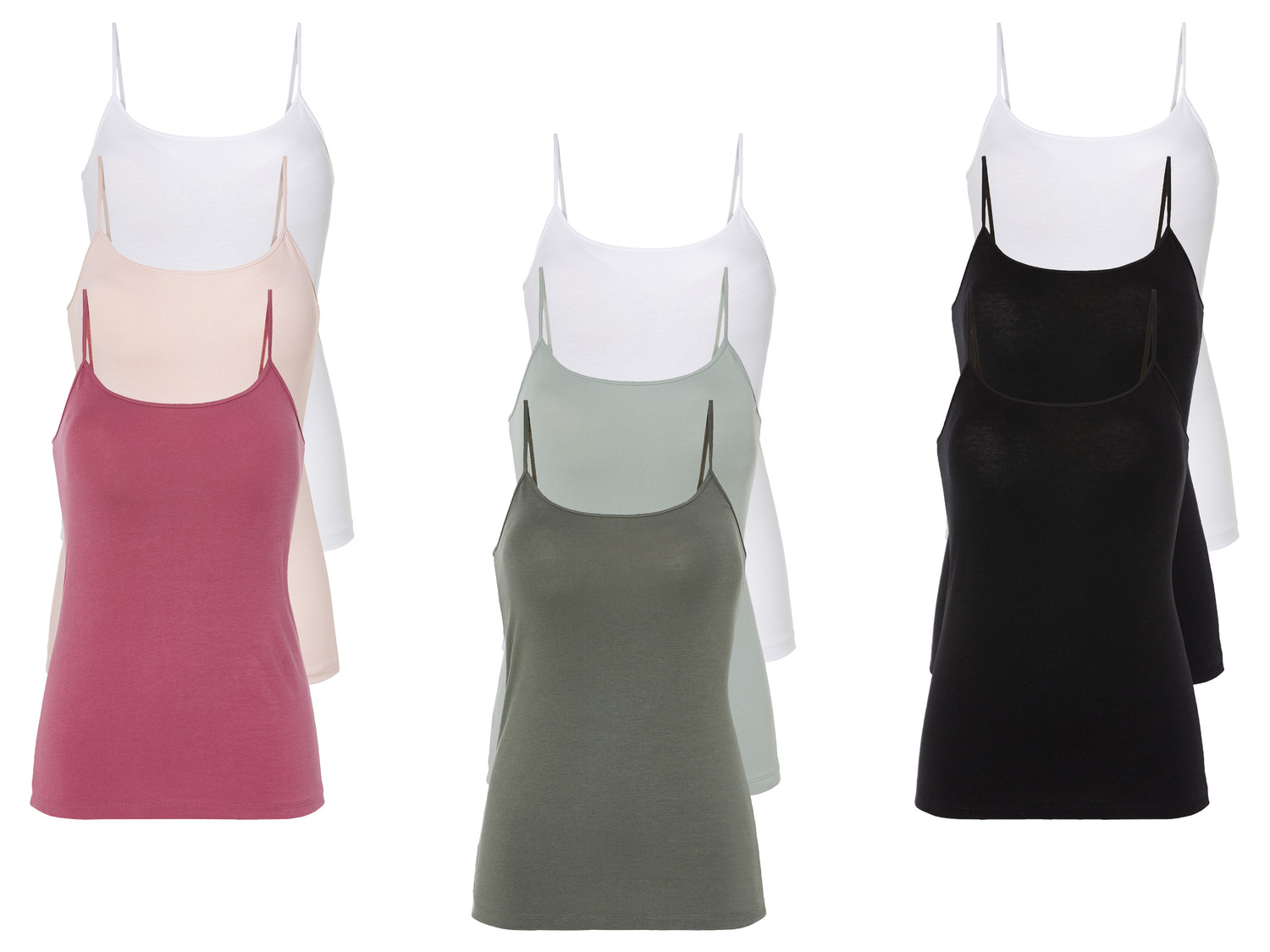 esmara esmara Lot de 3 debardeurs femme LIDL