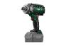 Un tournevis Parkside X20V Team vert avec batterie.