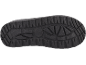 Semelle de botte noire avec bande de roulement texturée