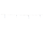 Guirlande avec quatre lumières scintillantes en forme de stalactites.
