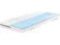 Matelas avec housse amovible et noyau en mousse multicouche