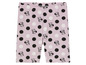 Short de cycliste violet à pois Minnie Mouse.