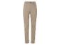 Jeans skinny beige pour femme.